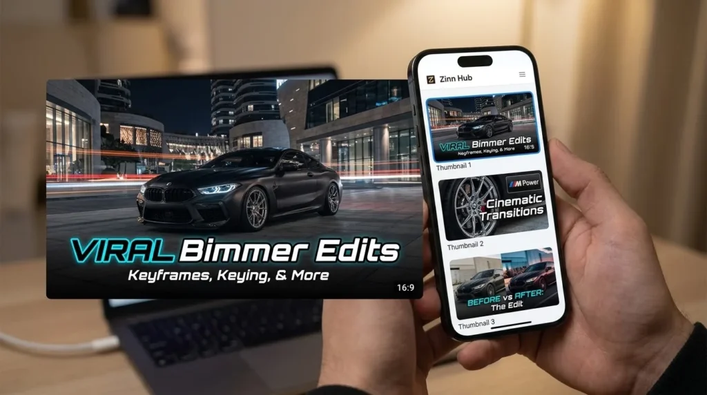 High-Energy BMW Korte Video Bewerking