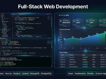 I Will build your full-stack web app with React, Next.js, TypeScript, Node.js, Laravel or Python