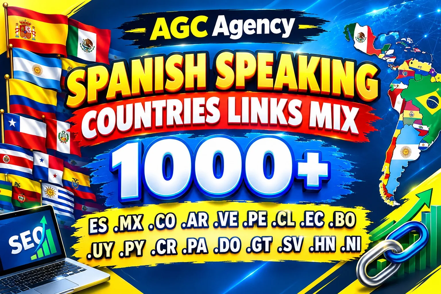 Unë do të ndërtoj 1000+ backlink spanjolle nga vendet spanjishtfolëse për ndërtimin e lidhjeve SEO me cilësi të lartë 1 Unë do të ndërtoj 1000+ backlink spanjolle nga vendet spanjishtfolëse për ndërtimin e lidhjeve SEO me cilësi të lartë