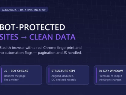 Zinn Finder 89 Izvući ću podatke s web stranica zaštićenih od botova pomoću stealth preglednika
