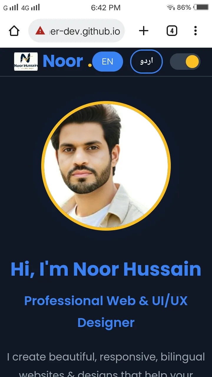 Voi construi un site web bilingv modern — Urdu & Engleză 2 Voi construi un site web bilingv modern — urdu și engleză - Imagine 2