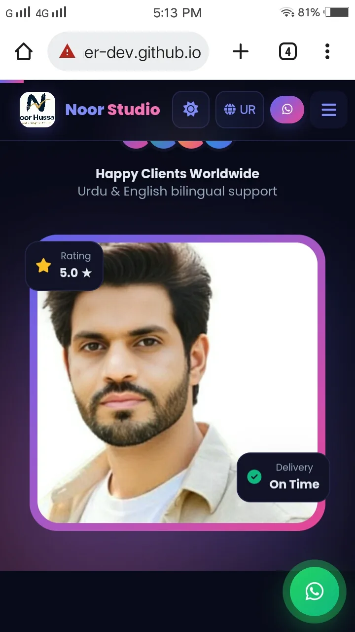 Voi construi un site web bilingv modern — urdu și engleză 4 Voi construi un site web bilingv modern — urdu și engleză - Imagine 4