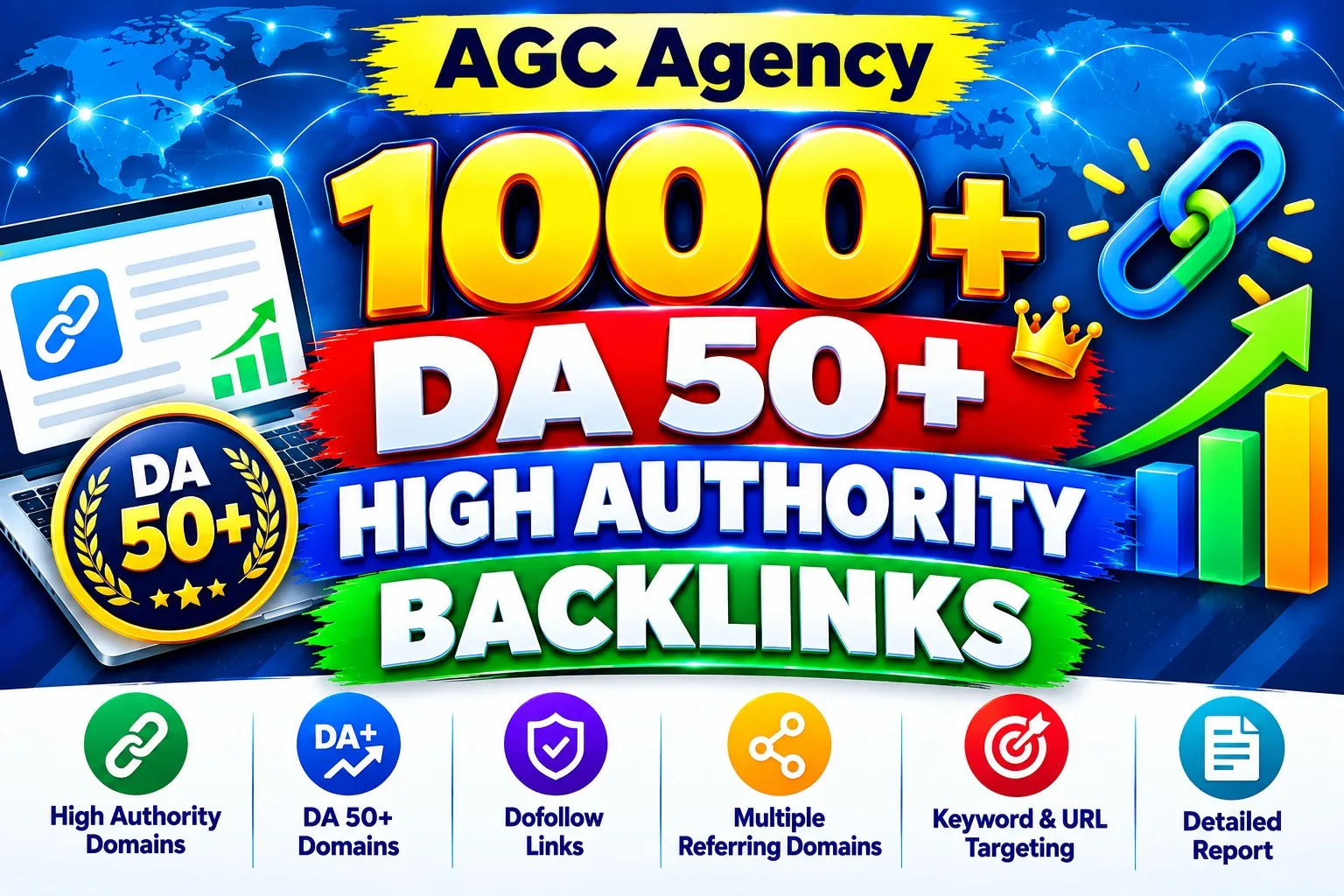 මම SEO සහ සබැඳි ගොඩනැගීම සඳහා 1000+ Da 50+ ඉහළ අධිකාරී බැක්ලින්ක්ස් ගොඩනගන්නෙමි 1 මම SEO සහ සබැඳි ගොඩනැගීම සඳහා 1000+ Da 50+ ඉහළ අධිකාරී බැක්ලින්ක්ස් ගොඩනගන්නෙමි