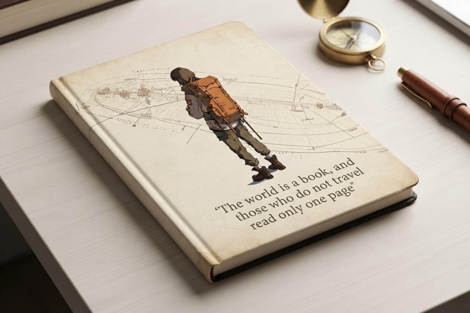 Creerò uno splendido design di illustrazione di viaggio e mappa (Non tutti coloro che vagano 1 Creerò uno splendido design di illustrazione di viaggio e mappa (Non tutti coloro che vagano — Disponibile su Zinn Hub