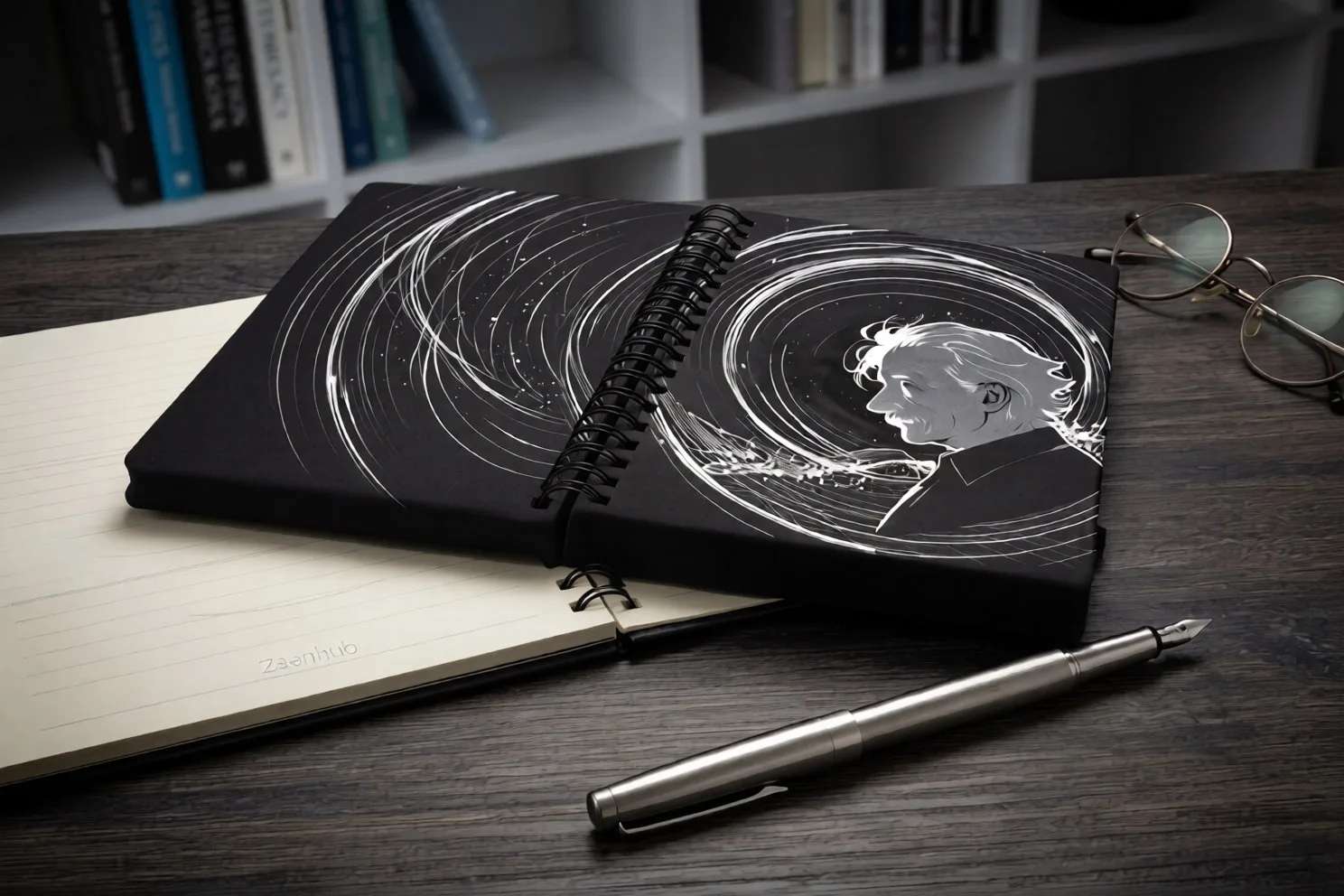 I Will create a custom Albert Einstein conceptual digital illustration 2 ฉันจะสร้างภาพประกอบดิจิทัลแนวคิดของอัลเบิร์ต ไอน์สไตน์แบบกำหนดเอง