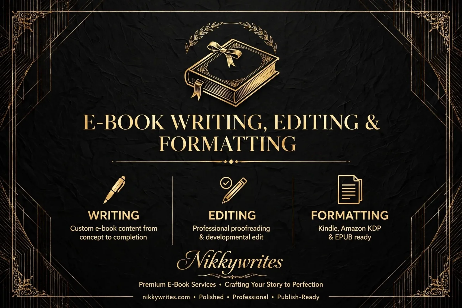 Ich werde Bücher, E-Books und Drehbücher als Ghostwriter schreiben. 5 Ich werde Bücher, E-Books und Drehbücher als Ghostwriter schreiben. - Bild 5