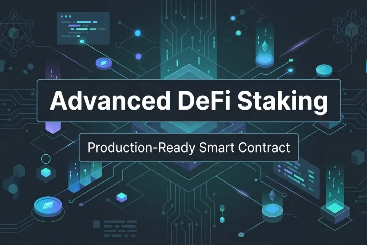 I Will build an Advanced DeFi Staking Smart Contract 2 » Zinn Hub