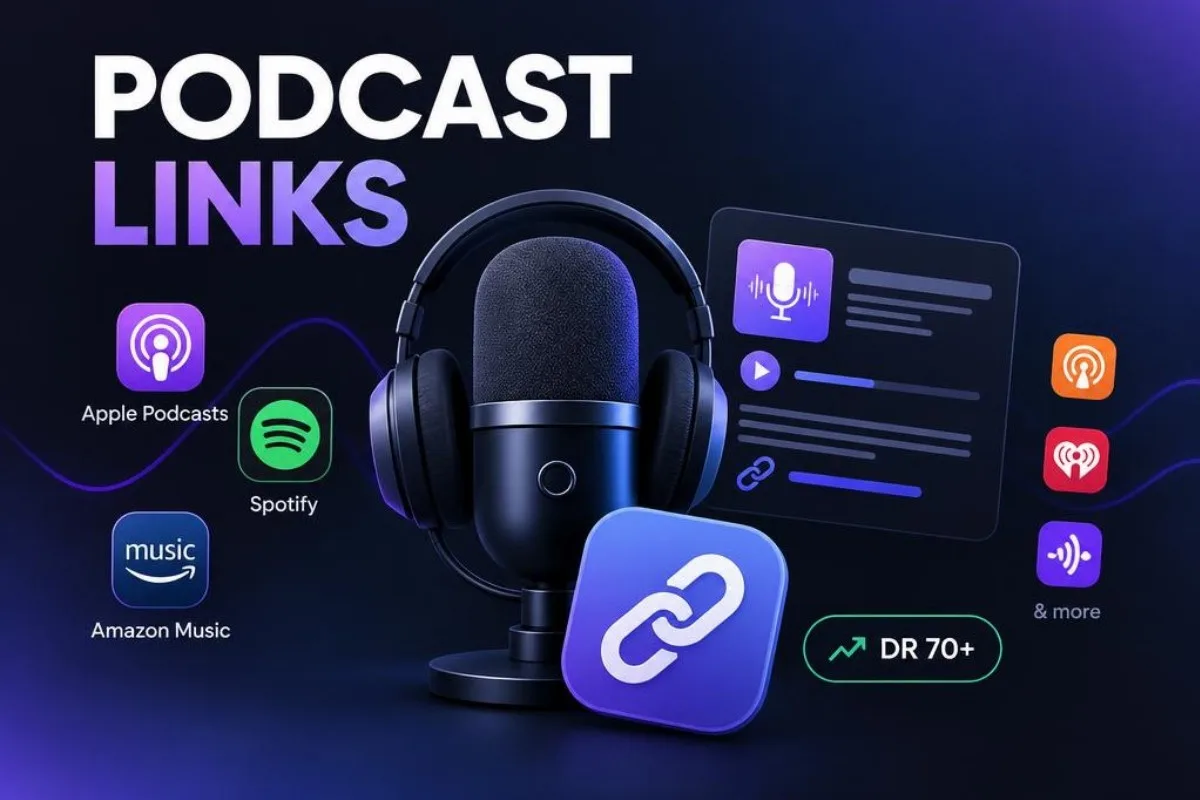 I Will Manually Create 24 Podcast Backlinks On Spotify, Apple &Amp; Amazon (Dr70+) 1 I Will Manually Create 24 Podcast Backlinks On Spotify, Apple &Amp; Amazon (Dr70+)