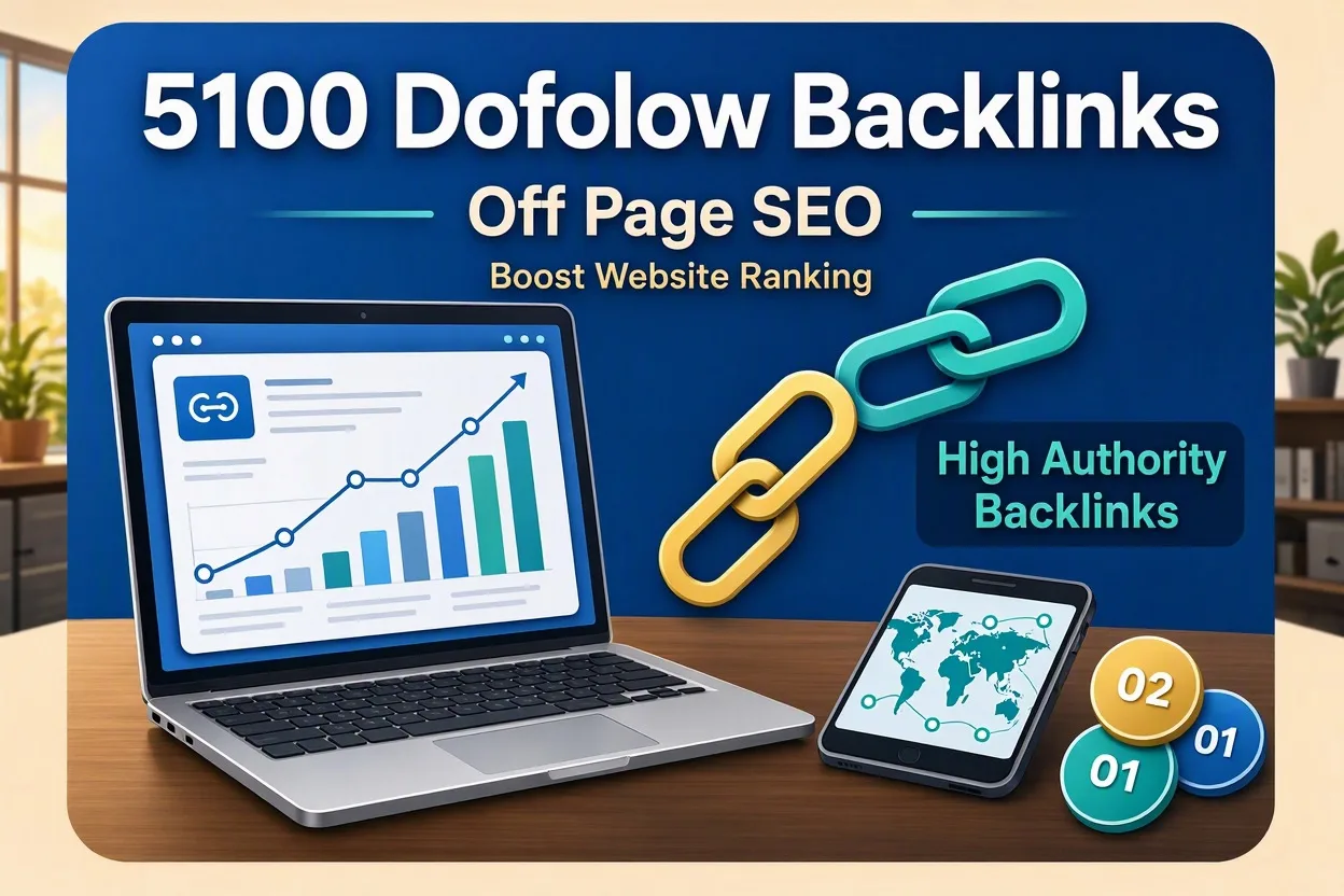 I Will Build 5100 High Authority Average of DA30+ Dofollow Backlinks to Boost Your Google Rankings