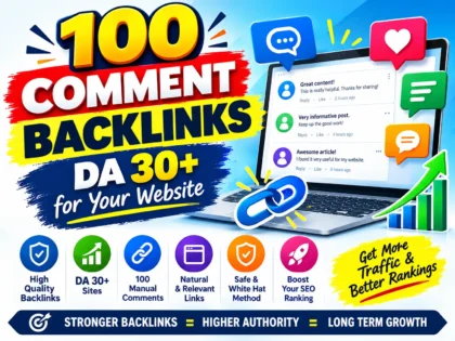 Saya Akan Membuat 100 Backlink Komentar Da 30+ Untuk Situs Web Anda 2 Saya Akan Membuat 100 Backlink Komentar Da 30+ Untuk Situs Web Anda — Tersedia Di Zinn Hub