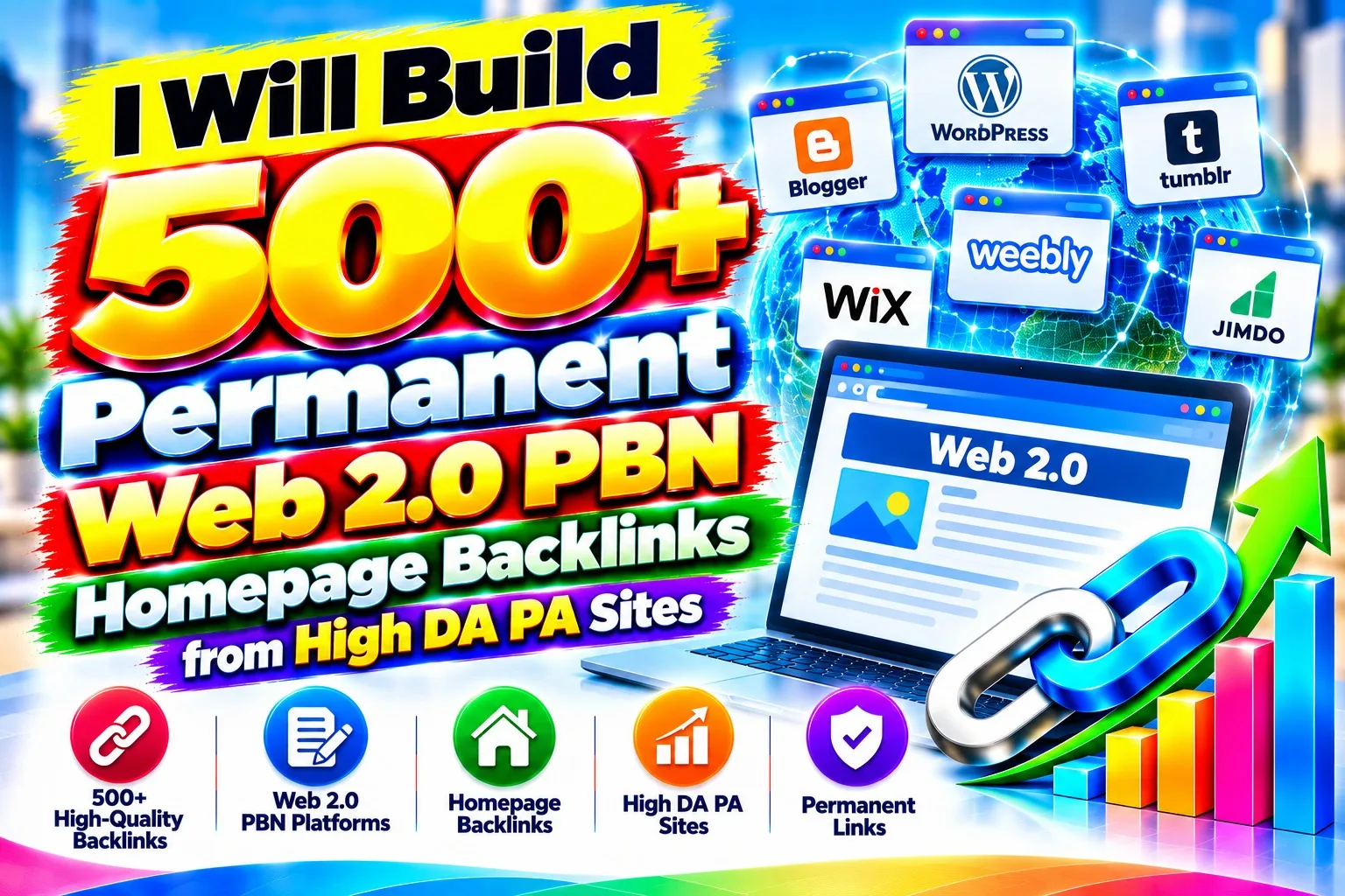 Costruirò 500+ Backlink Permanenti sulla Homepage PBN Web 2.0 da Siti ad Alto DA PA 2 Costruirò oltre 500 backlink permanenti per la homepage PBN Web 2.0 da siti ad alto DA PA - Immagine 2