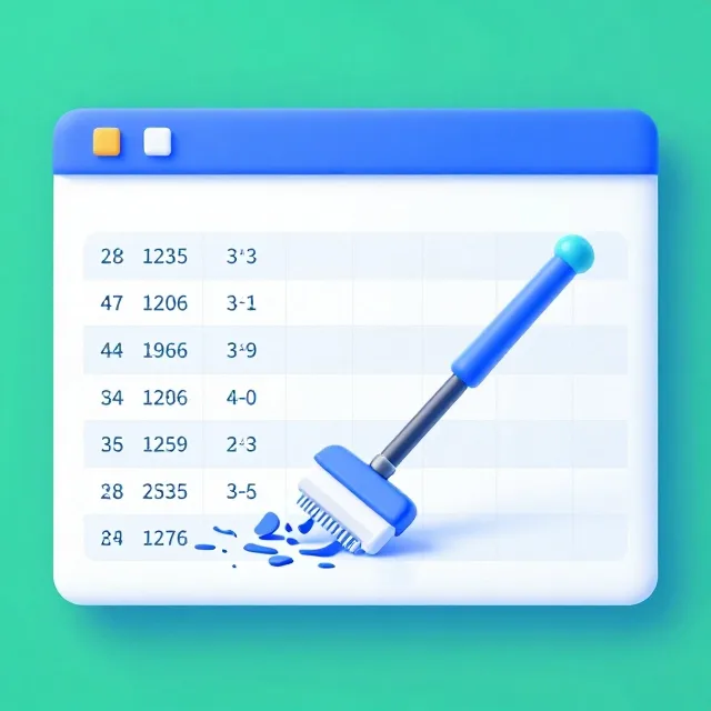 I will clean and format your messy CSV data perfectly