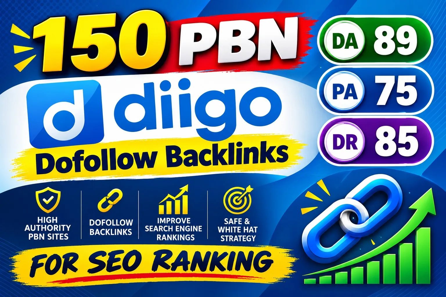 Ich erstelle 150 hochrangige Diigo Dofollow-Backlinks, um Ihre SEO-Rankings zu verbessern 1 Ich erstelle 150 hochrangige Diigo Dofollow-Backlinks, um Ihre SEO-Rankings zu verbessern