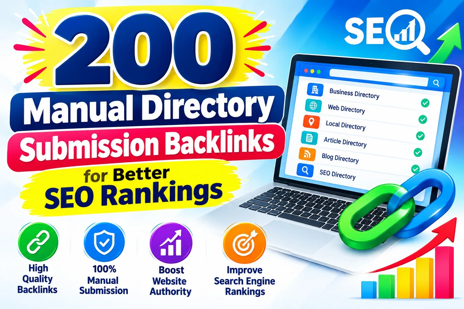 I Will Build 200 Manual Directory Submission Backlinks For Better Seo Rankings 2 I Will Build 200 Manual Directory Submission Backlinks For Better Seo Rankings - Image 2