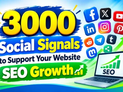 Fornir&ograve; una campagna di segnali sociali per aumentare la visibilit&agrave; del tuo sito web e la consapevolezza del marchio