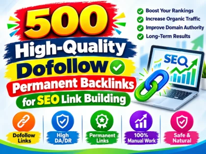 ฉันจะสร้าง 500 แบ็กลิงก์ถาวร Dofollow คุณภาพสูงสำหรับการสร้างลิงก์ SEO &mdash; มีให้บริการบน Zinn Hub