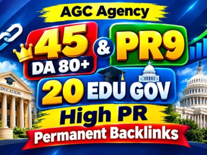 Zbuduję 45 link&oacute;w zwrotnych DA 80 Plus PR9 i 20 EDU GOV o wysokim autorytecie dla SEO Off-Page