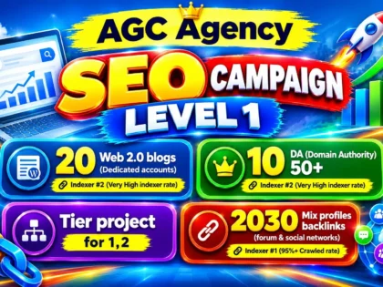 I Will Build a Tiered SEO Backlink Campaign With Web 2.0, High DA, and Profile Links