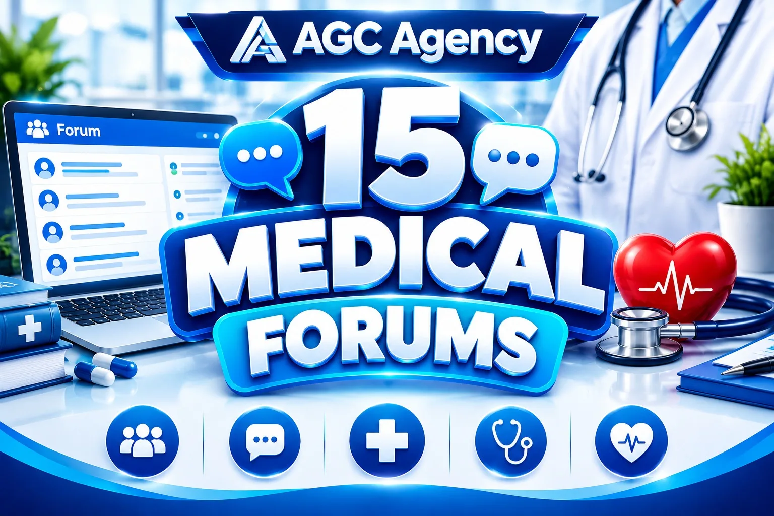 I Will Build 10-20 Medical Forum Backlinks in New Topics for Healthcare SEO & Link Building