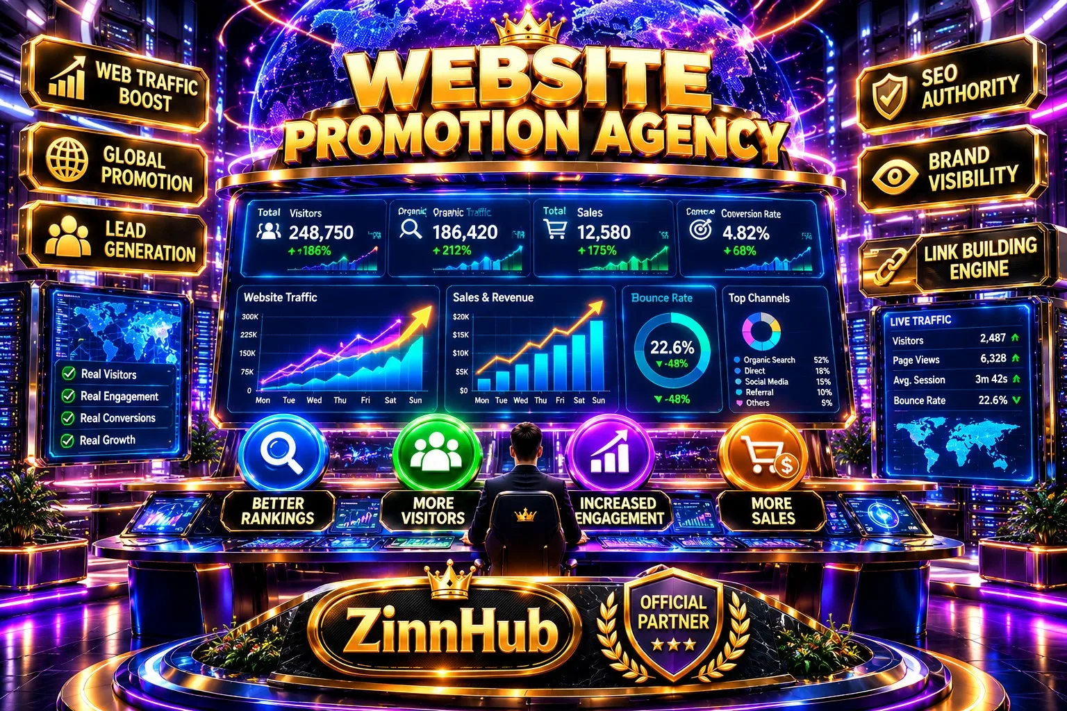 I Will Do Website Promotion with High DA and Link Building Backlink Services - Image 3