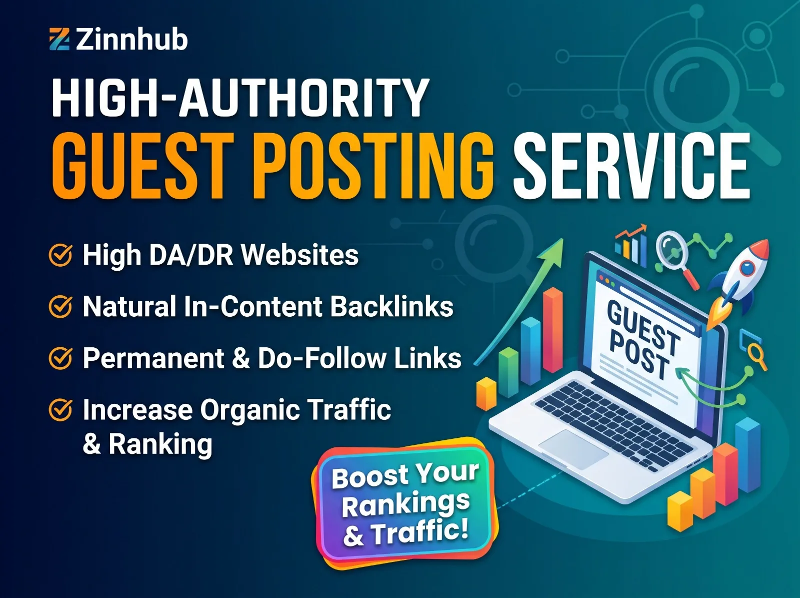 I Will Publish Your Guest Post With a Permanent Dofollow Backlink on a High Authority Site 2 » Zinn Hub