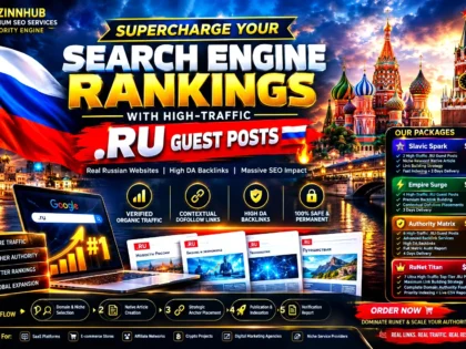 Magbibigay Ako ng High-Traffic Russian.RU Guest Posts para sa High DA Backlink Services