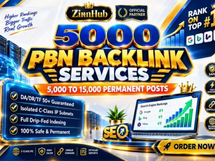 I Will Publish Permanent PBN Link Building & High DA Backlink Services for Organic Ranking