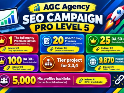 I Will Build a Tiered SEO Backlink Campaign With Web 2.0, High DA, and Profile Links