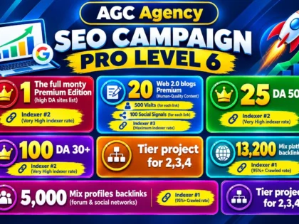 I Will Build a Tiered SEO Backlink Campaign With Web 2.0, High DA, and Profile Links