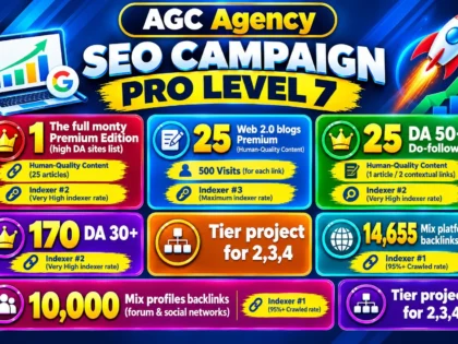 I Will Build a Tiered SEO Backlink Campaign With Web 2.0, High DA, and Profile Links