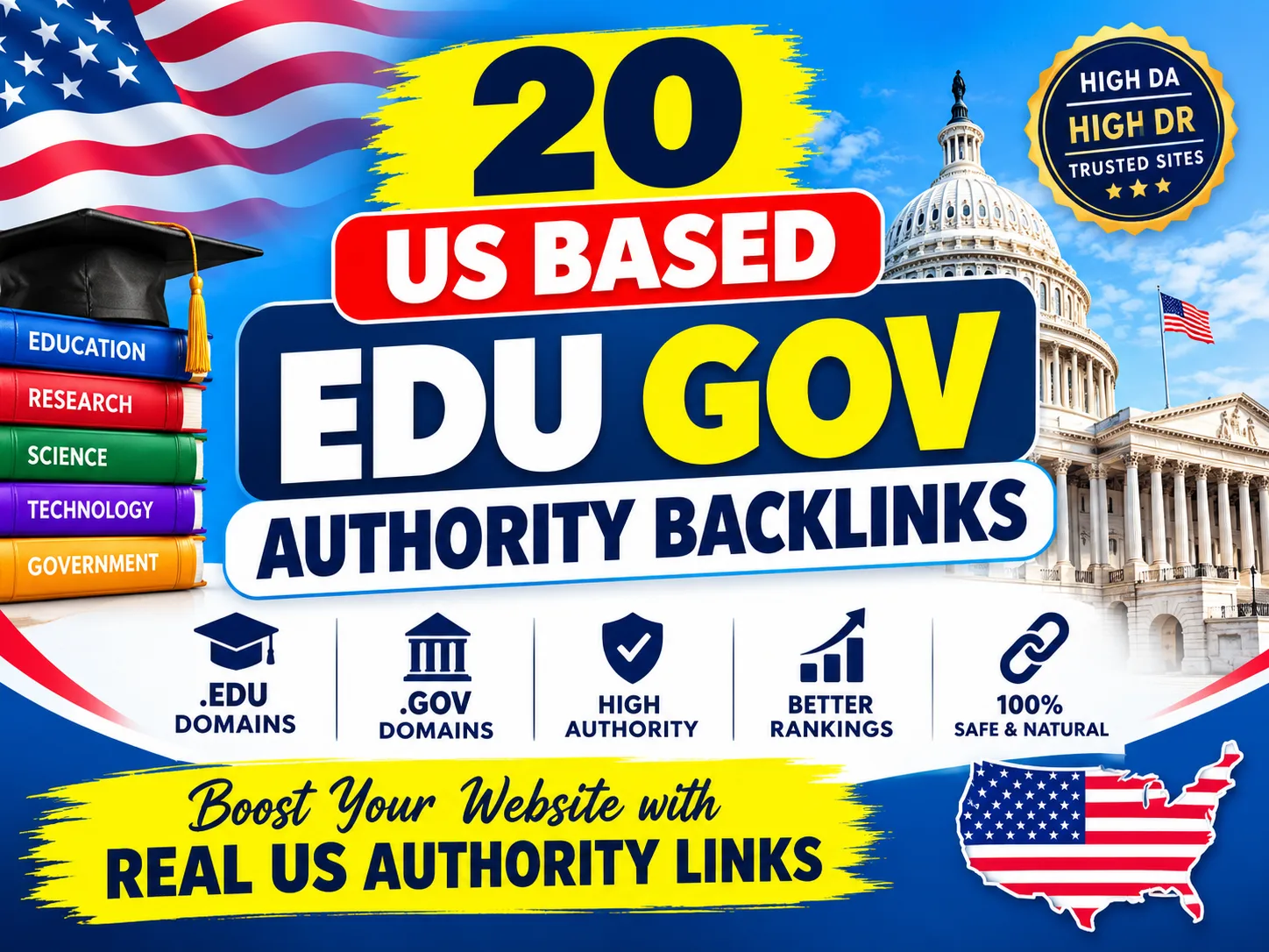I will Build 20 US-Based EDU GOV Authority Backlinks for SEO 2 I will Build 20 US-Based EDU GOV Authority Backlinks for SEO — available on Zinn Hub