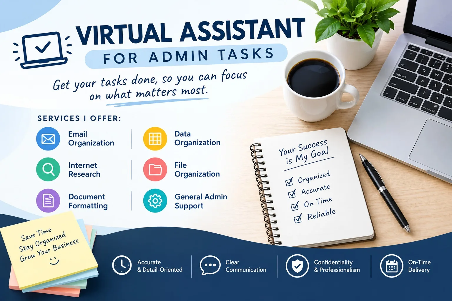 I Will Provide Reliable Virtual Assistant Support For Your Daily Admin Tasks 1 I Will Provide Reliable Virtual Assistant Support For Your Daily Admin Tasks