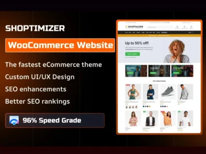 Vytvořím rychlý e-shop WooCommerce s tématem Shoptimizer 2 Zinn Hub