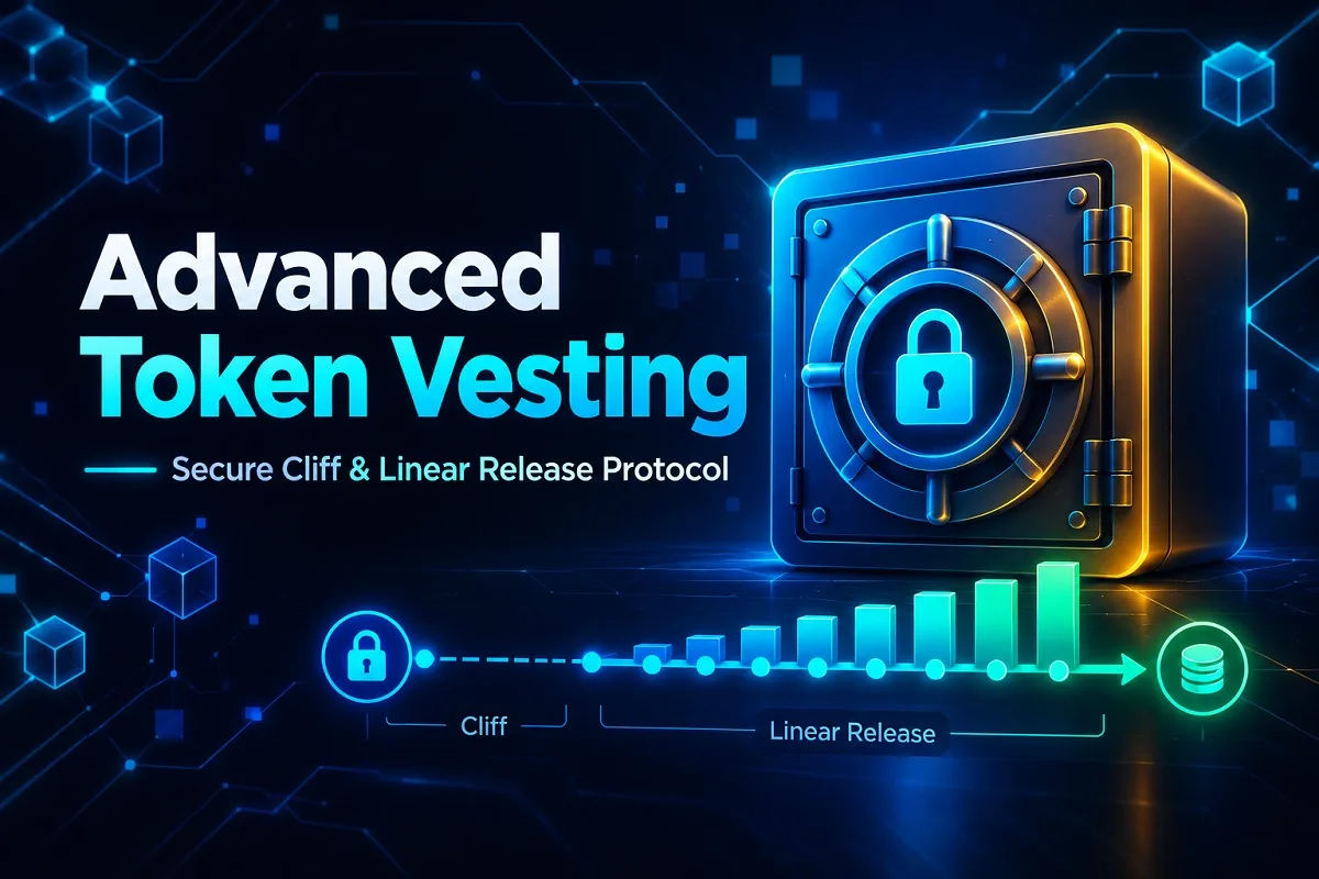 I Will build an Advanced Token Vesting Smart Contract with Cliff and Linear Release 2 » Zinn Hub