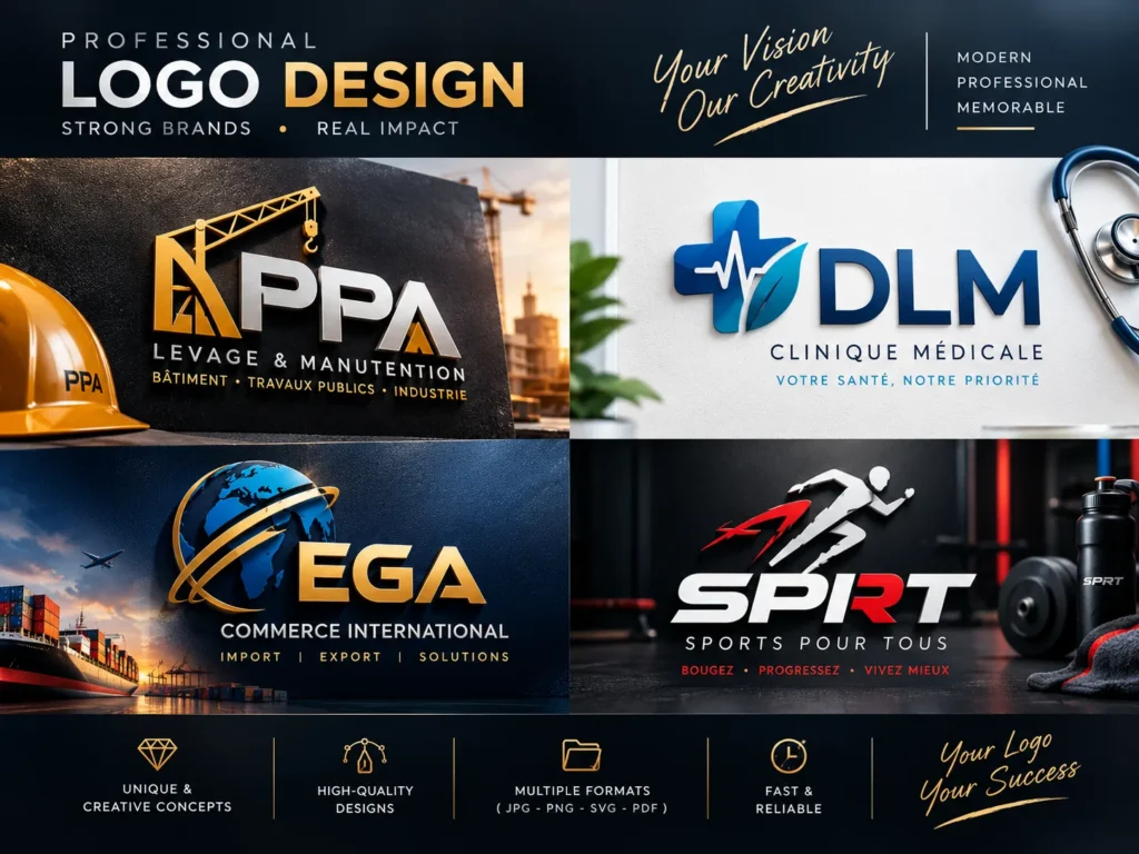 Premium Logo Tasarım Koleksiyonu