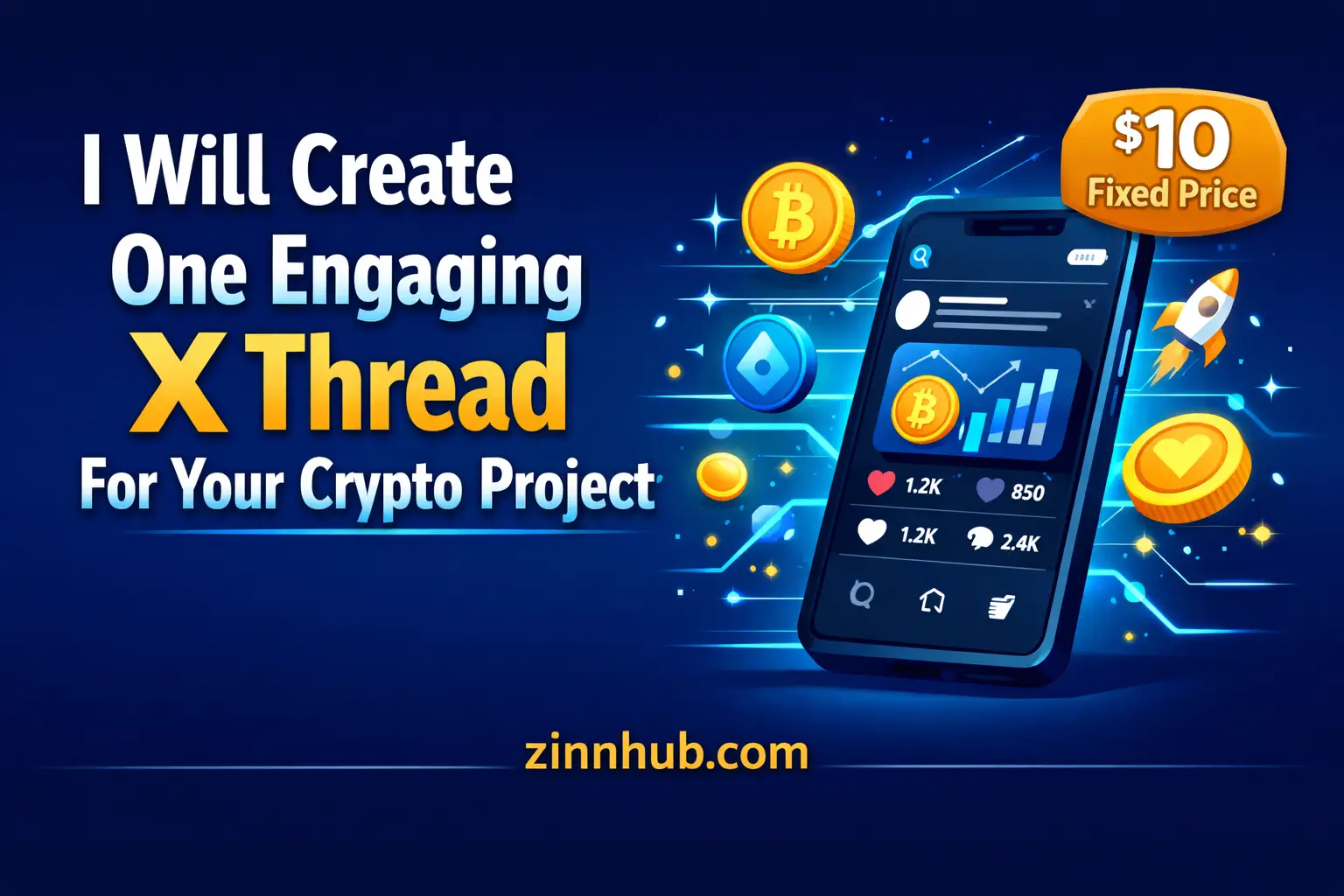 I Will Create One Engaging X Thread For Your Project 1 I Will Create One Engaging X Thread For Your Project — Available On Zinn Hub