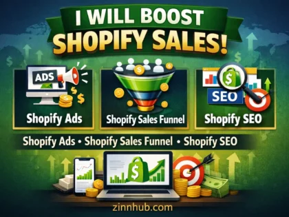 I will boost Shopify sales with Shopify ads management, sales funnel, SEO, AEO & GEO
