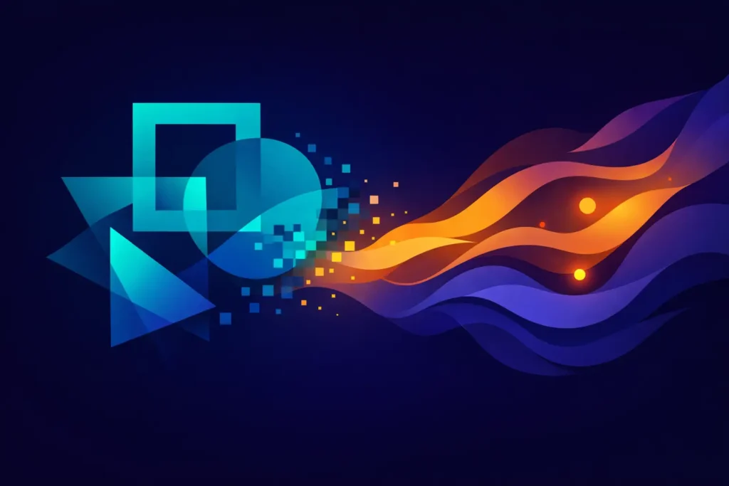 Living Brand Identity Visual for a Digital Business