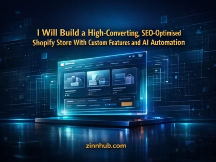 I Will Build a High-Converting, SEO-Optimised Shopify Store With Custom Features and AI Automation
