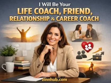 I will be your life coach for clarity, direction, and personal growth