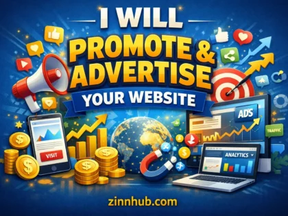 I will promote your website with targeted social media traffic and organic reach