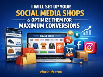 I will set up your social media shops and optimize them for maximum conversions