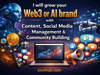 I will manage your Web3 or AI brand social media on X, Discord and Telegram