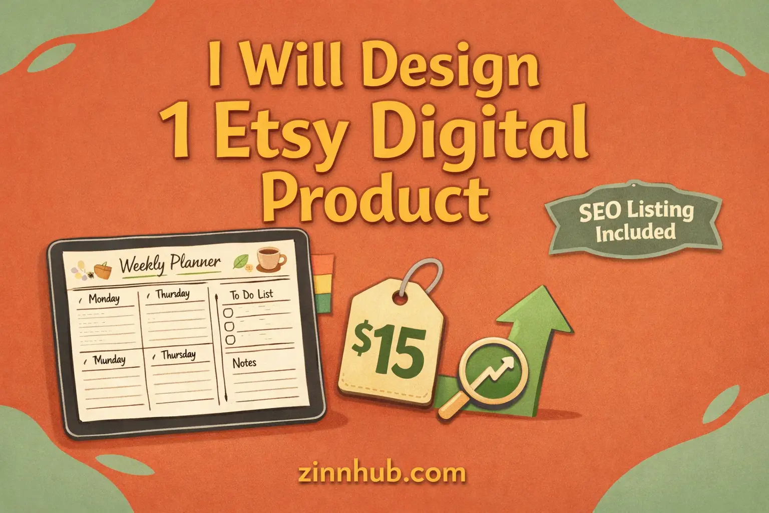 I Will Design One Etsy Digital Product With An Seo Optimised Listing 1 I Will Design One Etsy Digital Product With An Seo Optimised Listing — Available On Zinn Hub