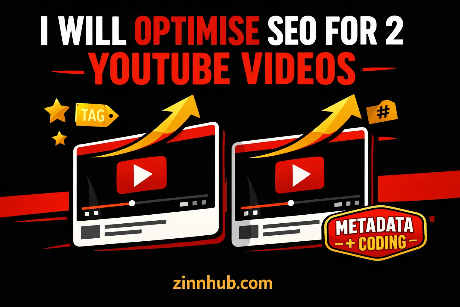 I Will Optimise Seo Metadata And Coding For Two Youtube Videos 1 I Will Optimise Seo Metadata And Coding For Two Youtube Videos — Available On Zinn Hub