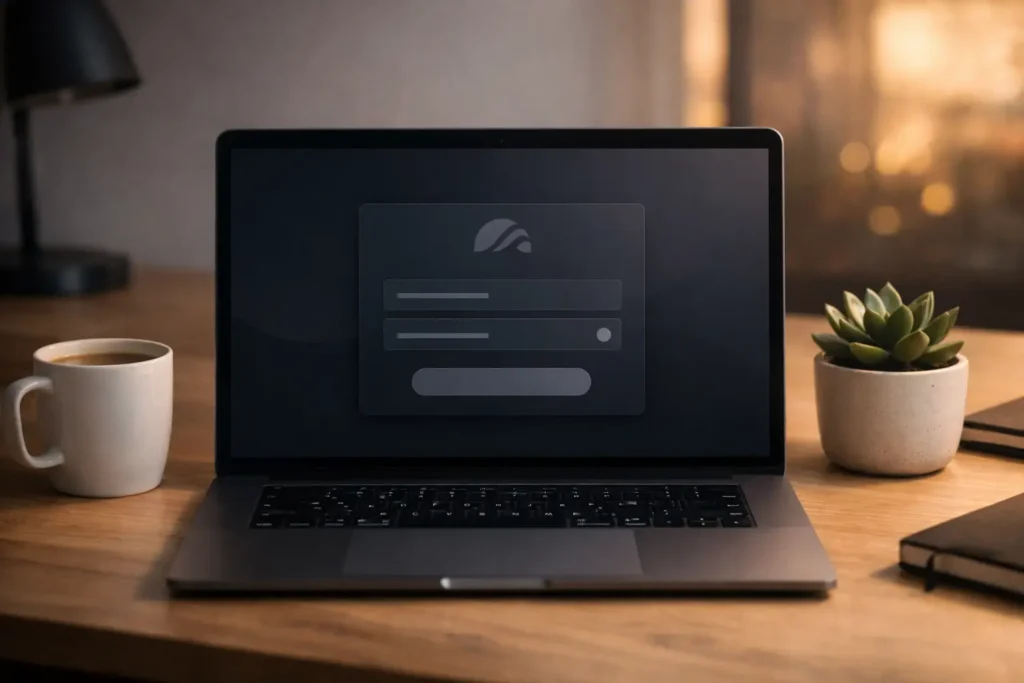 Clean login flow example