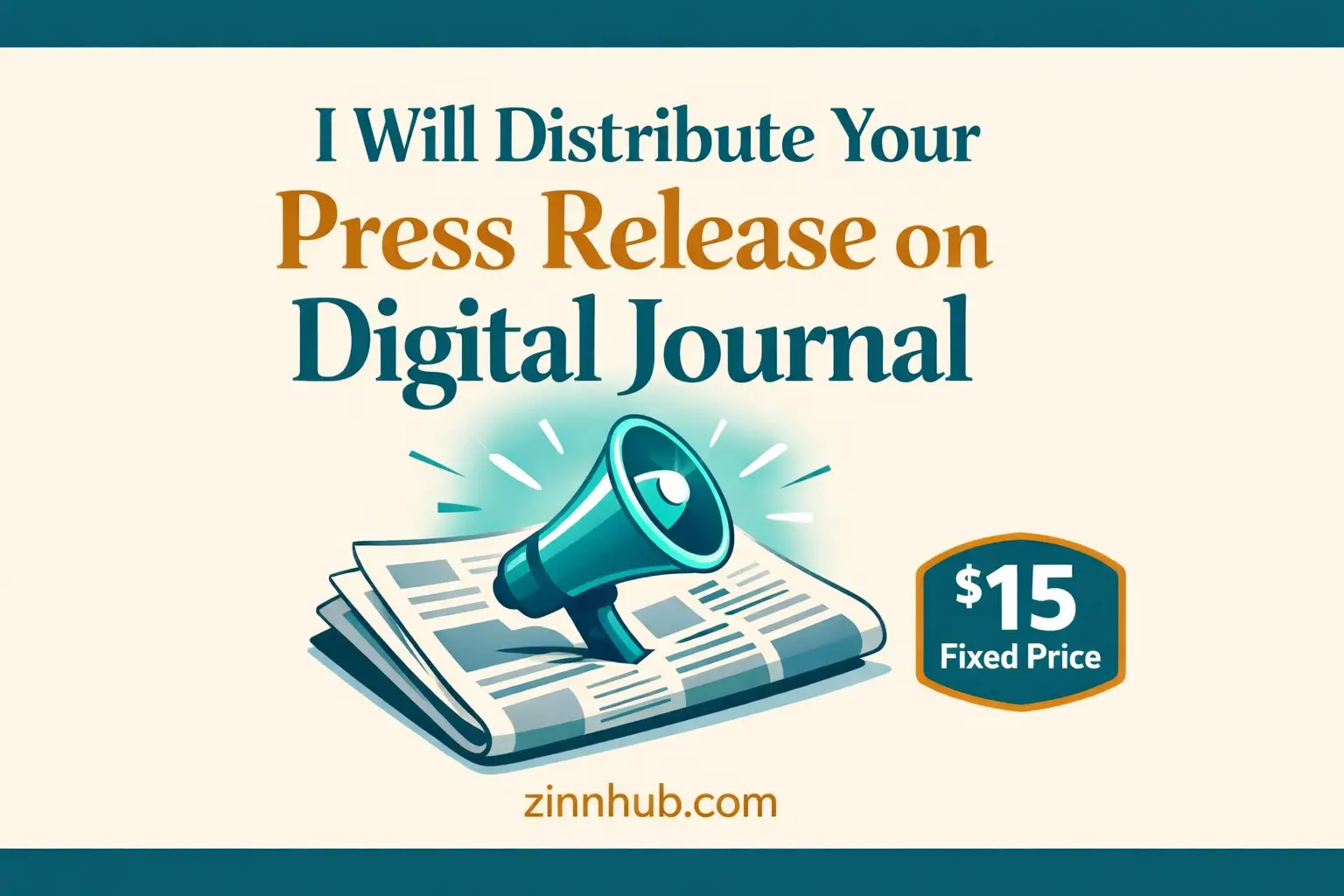 I Will Distribute Your Press Release On Digital Journal 1 I Will Distribute Your Press Release On Digital Journal — Available On Zinn Hub