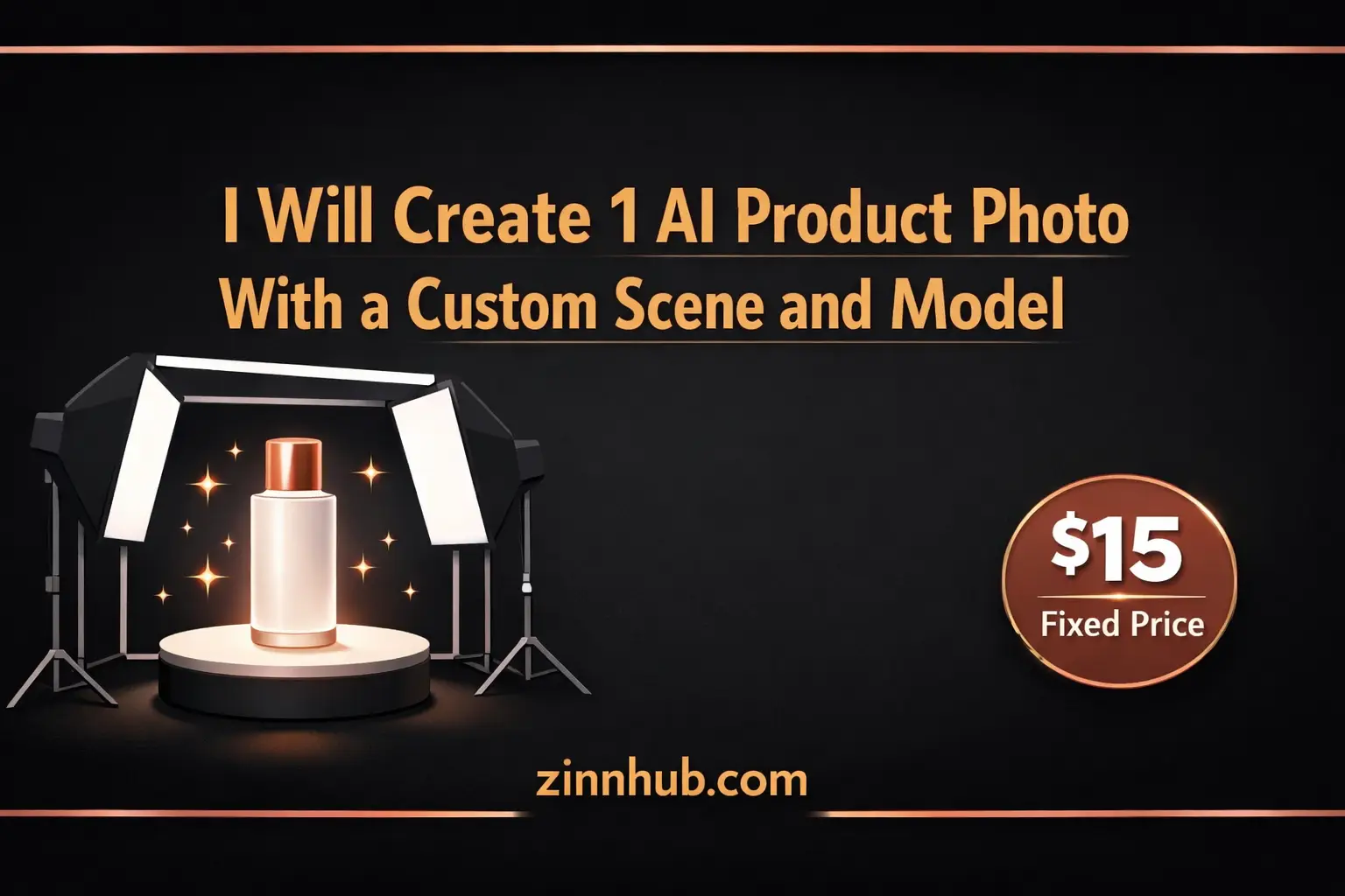 I Will Create 1 Ai Product Photo With A Custom Scene And Model 1 I Will Create 1 Ai Product Photo With A Custom Scene And Model — Available On Zinn Hub