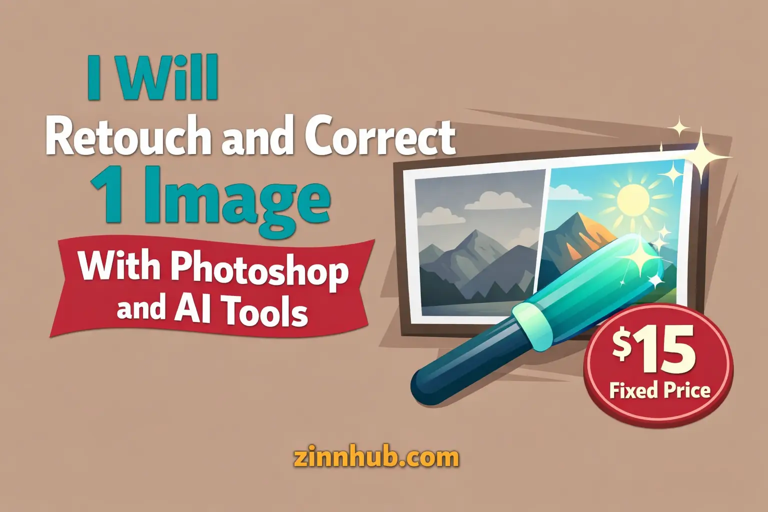 I Will Retouch And Correct 1 Image With Photoshop And Ai Tools 1 I Will Retouch And Correct 1 Image With Photoshop And Ai Tools — Available On Zinn Hub