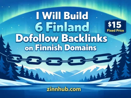 I Will Build 6 Finland Dofollow Backlinks On Finnish Domains 2 I Will Build 6 Finland Dofollow Backlinks On Finnish Domains — Available On Zinn Hub